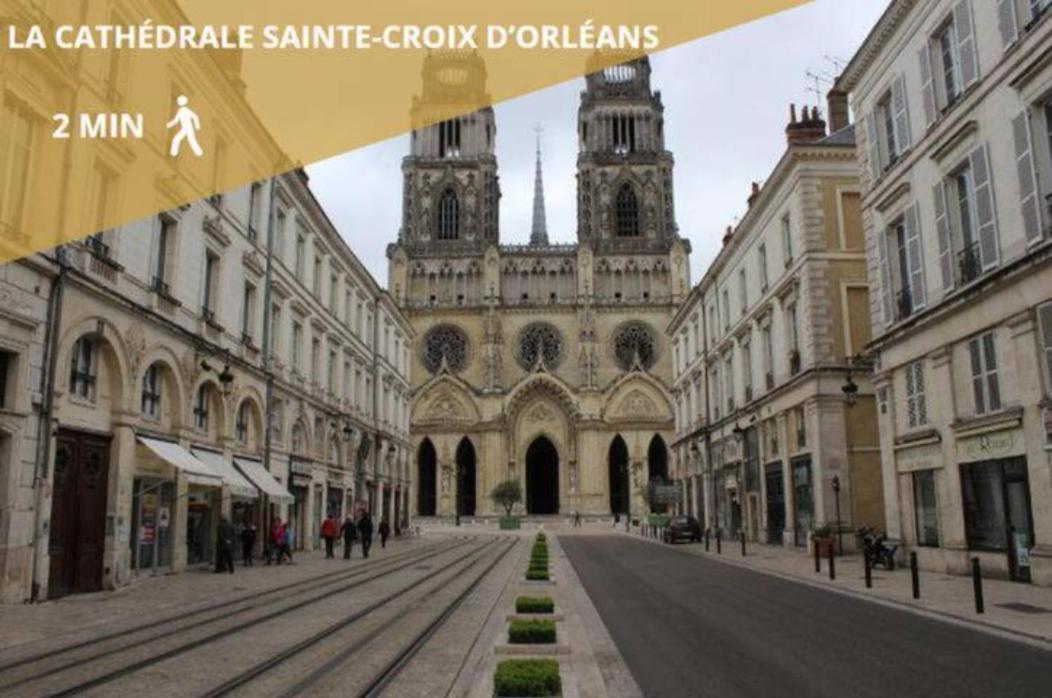 Studio Contemporain A Deux Pas De La Cathedrale Apartment Orleans Luaran gambar
