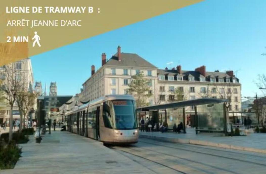 Studio Contemporain A Deux Pas De La Cathedrale Apartment Orleans Luaran gambar