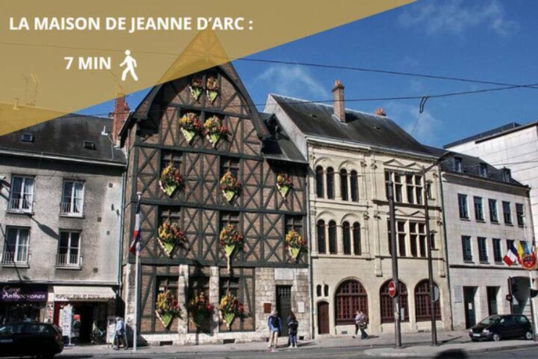 Studio Contemporain A Deux Pas De La Cathedrale Apartment Orleans Luaran gambar